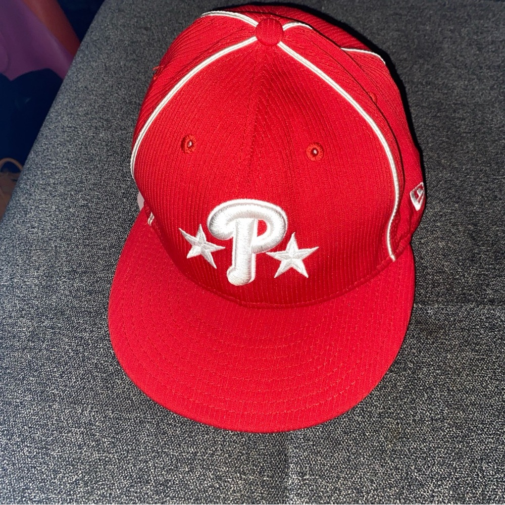 New Era Red Philadelphia Phillies Baseball Cap